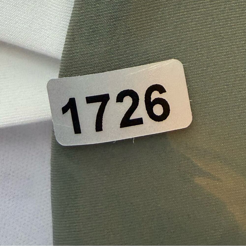 NEW Lands' End Square Neck High Leg Olive Green and White One Piece Swimsuit 16 - Picture 13 of 13